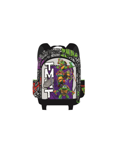 Turtle Ninja Zaino Scuola Tre Cerniere