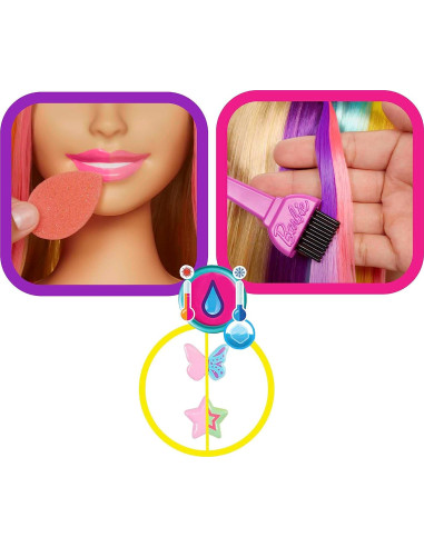 Barbie - Super Chioma Hairstyle Capelli Arcobaleno
