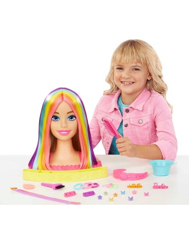 Barbie - Super Chioma Hairstyle Capelli Arcobaleno