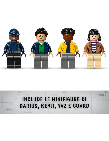 Lego Jurassic World - Missione dinosauro: camion di trasporto dell’allosauro 