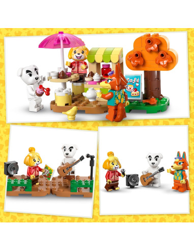 Lego Animal Crossing - Concerto in piazza con K.K.