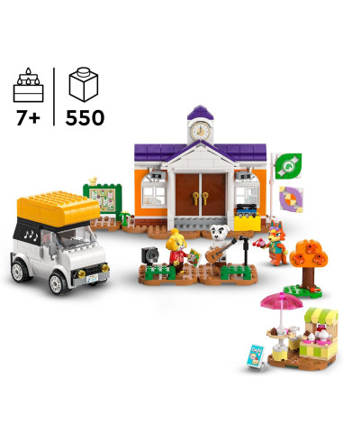 Lego Animal Crossing - Concerto in piazza con K.K.