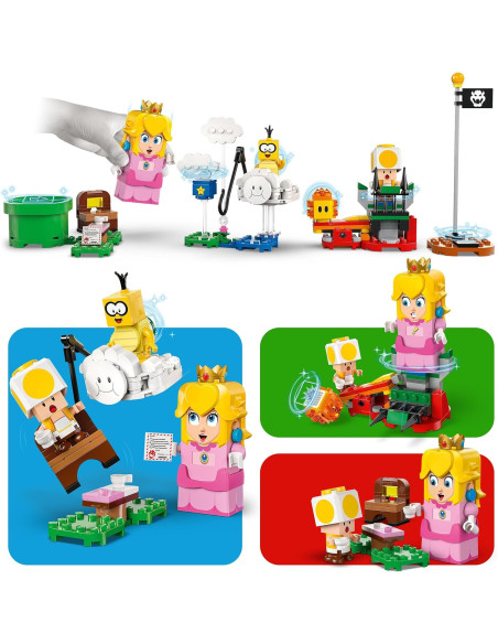 Lego Super Mario - Avventure di LEGO Peach interattiva 
