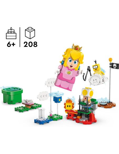 Lego Super Mario - Avventure di LEGO Peach interattiva 