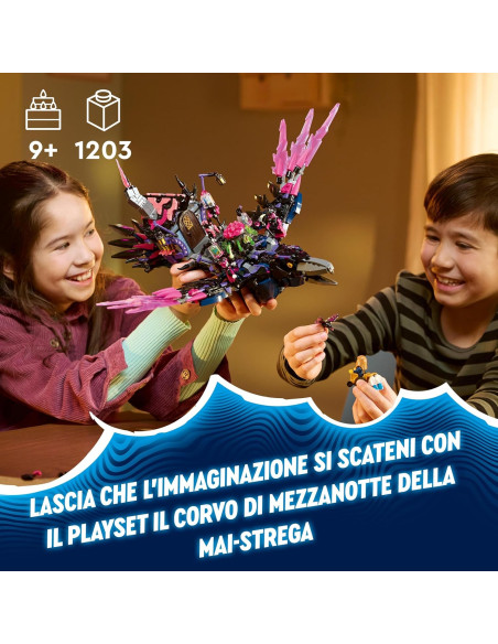 Lego Dreamzzz - Il corvo di mezzanotte della Mai-Strega 