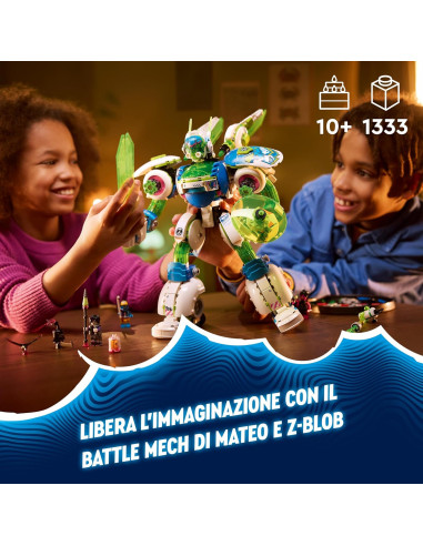 Lego Dreamzzz - Battle Mech di Mateo e Z-Blob 