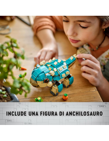 Lego Jurassic World - Baby Bumpy: anchilosauro
