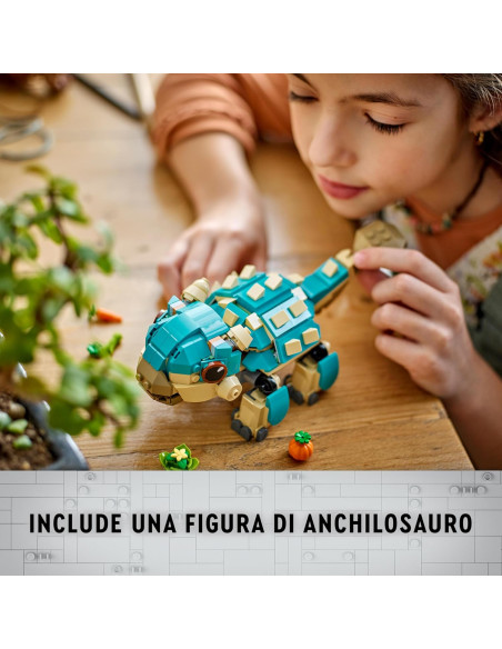 Lego Jurassic World - Baby Bumpy: anchilosauro