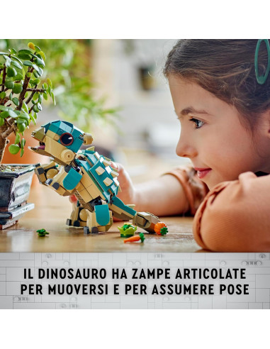 Lego Jurassic World - Baby Bumpy: anchilosauro