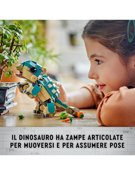 Lego Jurassic World - Baby Bumpy: anchilosauro
