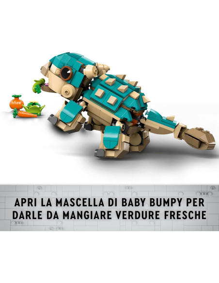 Lego Jurassic World - Baby Bumpy: anchilosauro