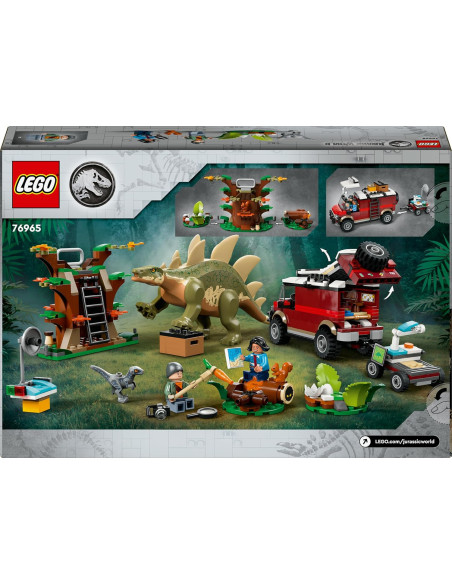 Lego Jurassic World - Missione dinosauro: scoperta dello stegosauro 