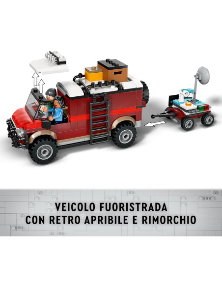 Lego Jurassic World - Missione dinosauro: scoperta dello stegosauro 