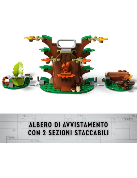 Lego Jurassic World - Missione dinosauro: scoperta dello stegosauro 