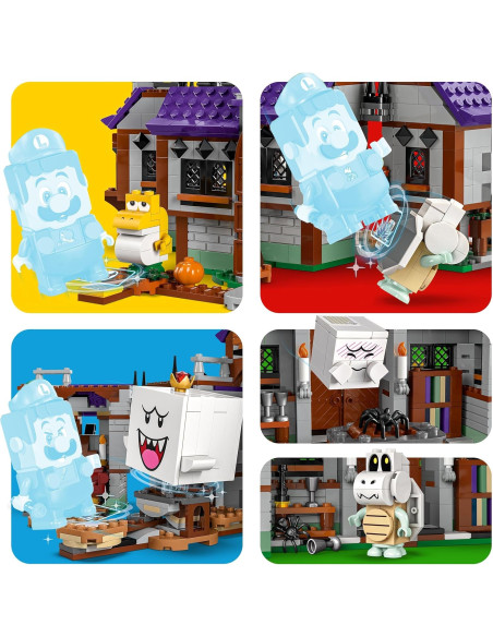 Lego Super Mario - Villa Stregata di Re Boo