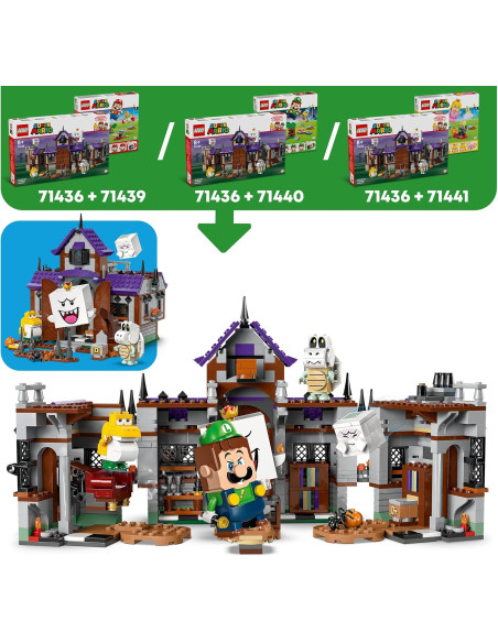Lego Super Mario - Villa Stregata di Re Boo