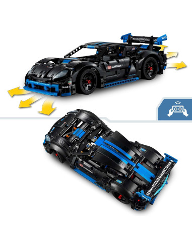 Lego Technic - Auto da Corsa Porsche GT4...