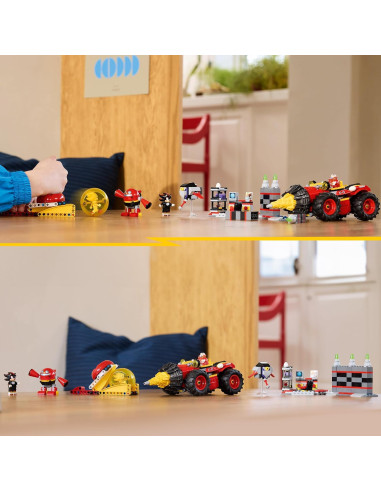 Lego Sonic - Super Sonic vs. Egg Drillster 