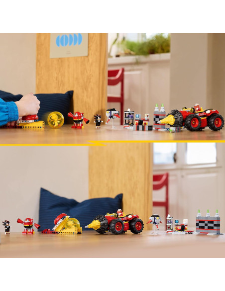 Lego Sonic - Super Sonic vs. Egg Drillster 