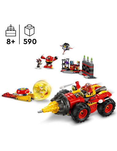 Lego Sonic - Super Sonic vs. Egg Drillster 