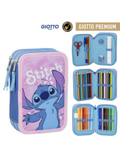 Astuccio Stitch 3 zip colori Giotto