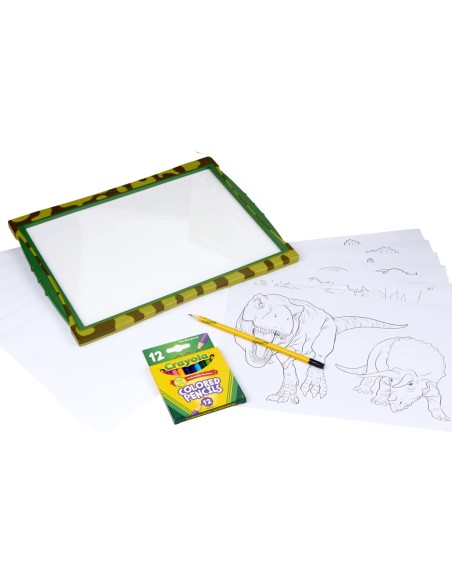 Lavagnetta luminosa - dinosauri