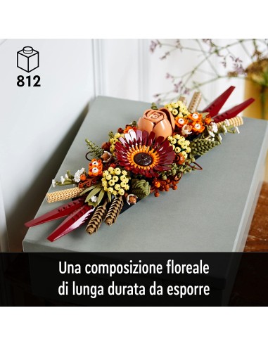 Lego Botanical - Centrotavola di Fiori Secchi