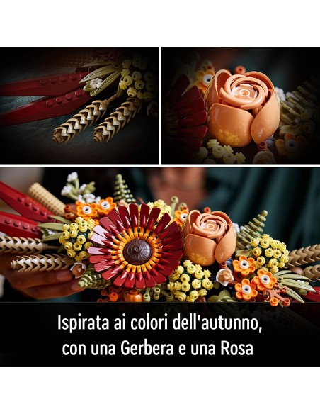 Lego Botanical - Centrotavola di Fiori Secchi