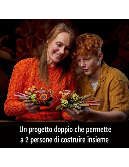 Lego Botanical - Centrotavola di Fiori Secchi