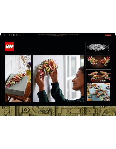 Lego Botanical - Centrotavola di Fiori Secchi