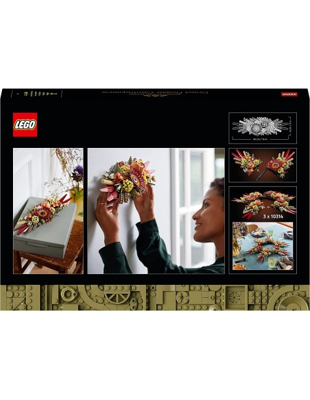 Lego Botanical - Centrotavola di Fiori Secchi