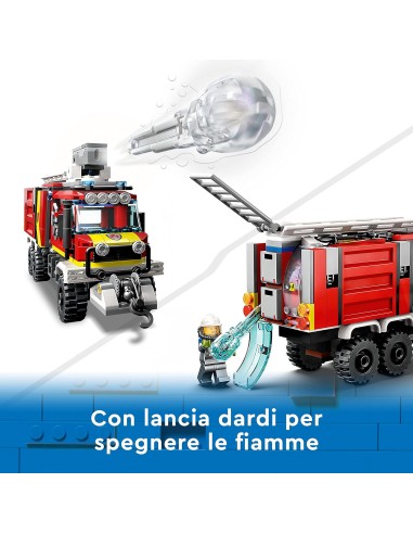 Lego City - Autopompa dei vigili del fuoco