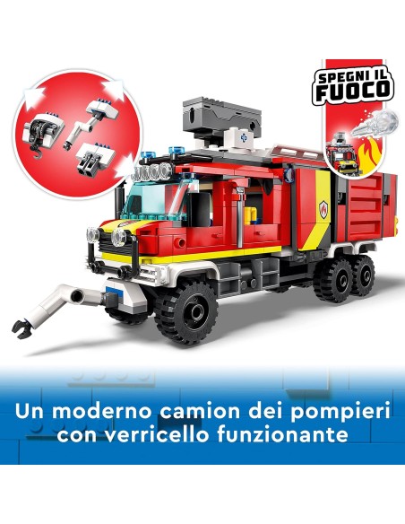 Lego City - Autopompa dei vigili del fuoco