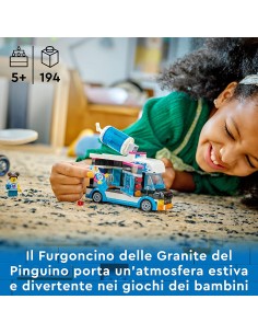 Lego City - Il furgoncino delle granite del pinguino 2
