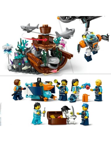 Lego City - Sottomarino per esplorazioni abissali