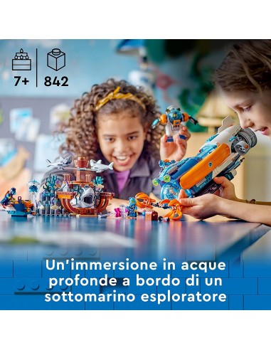 Lego City - Sottomarino per esplorazioni abissali