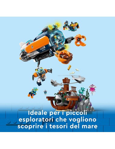 Lego City - Sottomarino per esplorazioni abissali