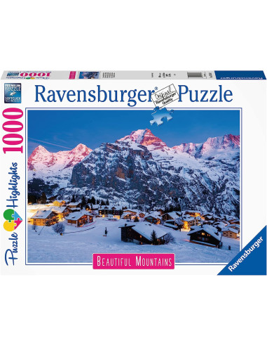 Puzzle 1000 pz - Oberland Bernse, Svizzera