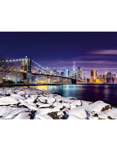 Puzzle 1500 pz Inverno a New York