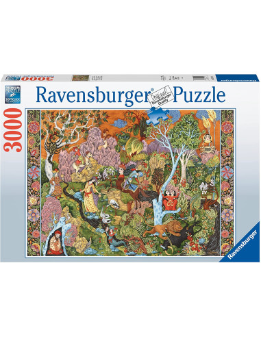 Puzzle 3000 pz - Giardino dei segni Zodiacali