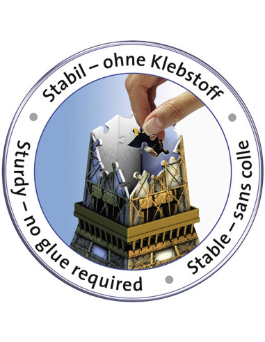 Puzzle 3d Tour Eiffel 216pz