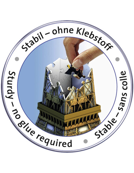 Puzzle 3d Tour Eiffel 216pz