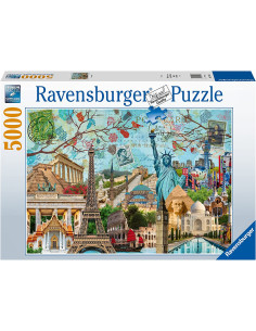 Puzzle 5000 pz Big City Collage