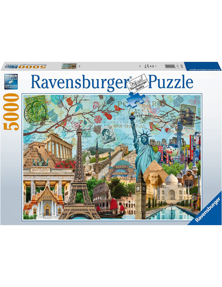 Puzzle 5000 pz Big City Collage