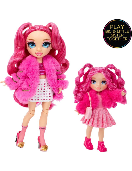 Rainbow High Little Dolls Magenta Pink