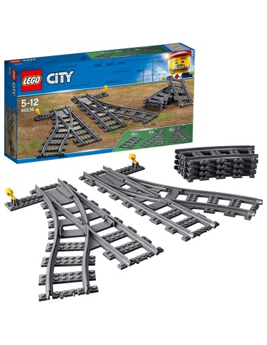 Lego City Treno scambi