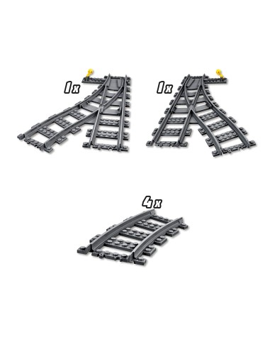 Lego City Treno scambi