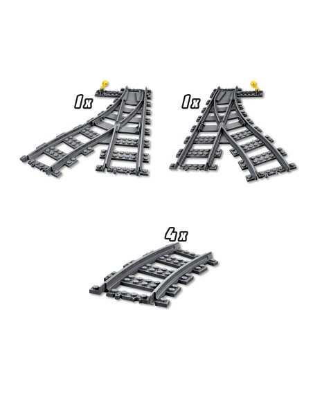 Lego City Treno scambi