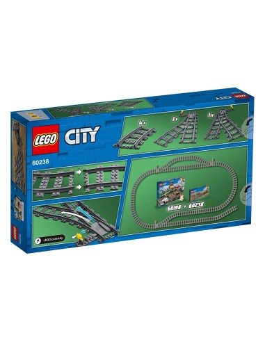 Lego City Treno scambi
