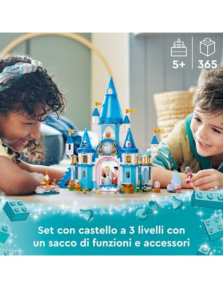 Lego Disney Princess - Il castello di Cenerentola e del Principe azzurro